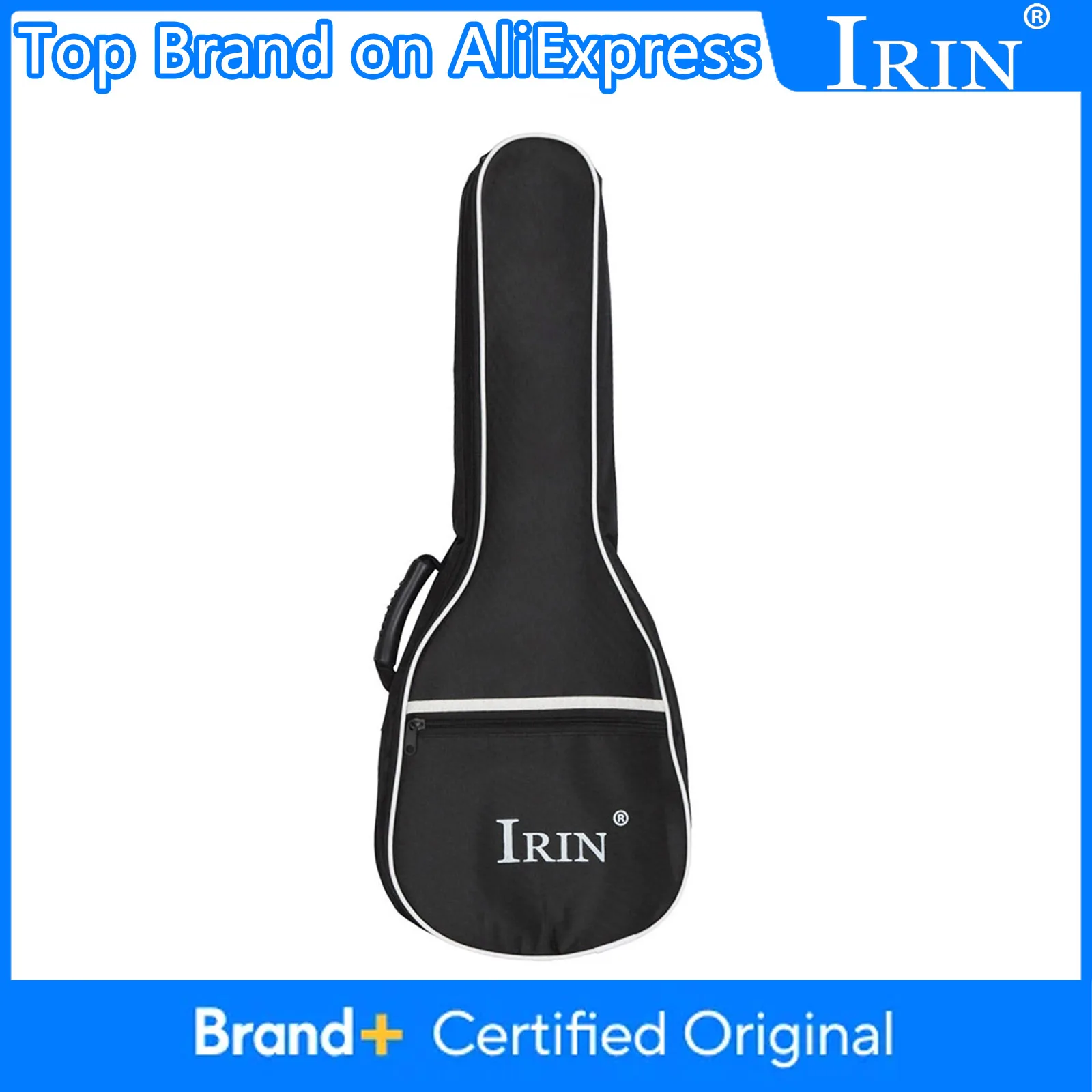 IRIN 26/23/21 Inch Ukulele Bag Waterproof Oxford Cloth Ukri Backpack Mini Ukulele Guitar Case Handbag Guitar Parts & Accessories