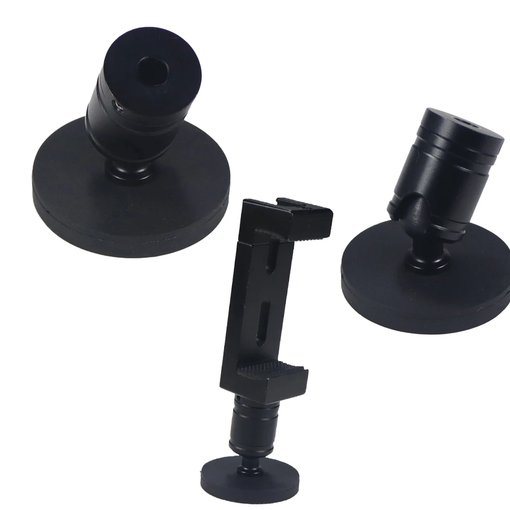 360 قطب الكرة رئيس محول سنادات بالسيارة شفط كأس الهاتف المحمول دعامة حامل ميكروفون حامل مصباح ل Gopro Insta360 OSMO Action