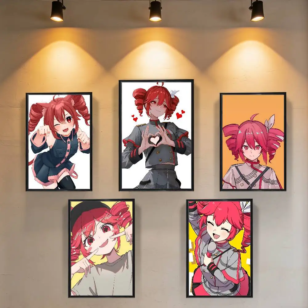 

Exquisite dancing Kasane Teto Poster HD Art Sticky Wall Waterproof Home Living Room Bedroom Bar Aesthetic Decoration