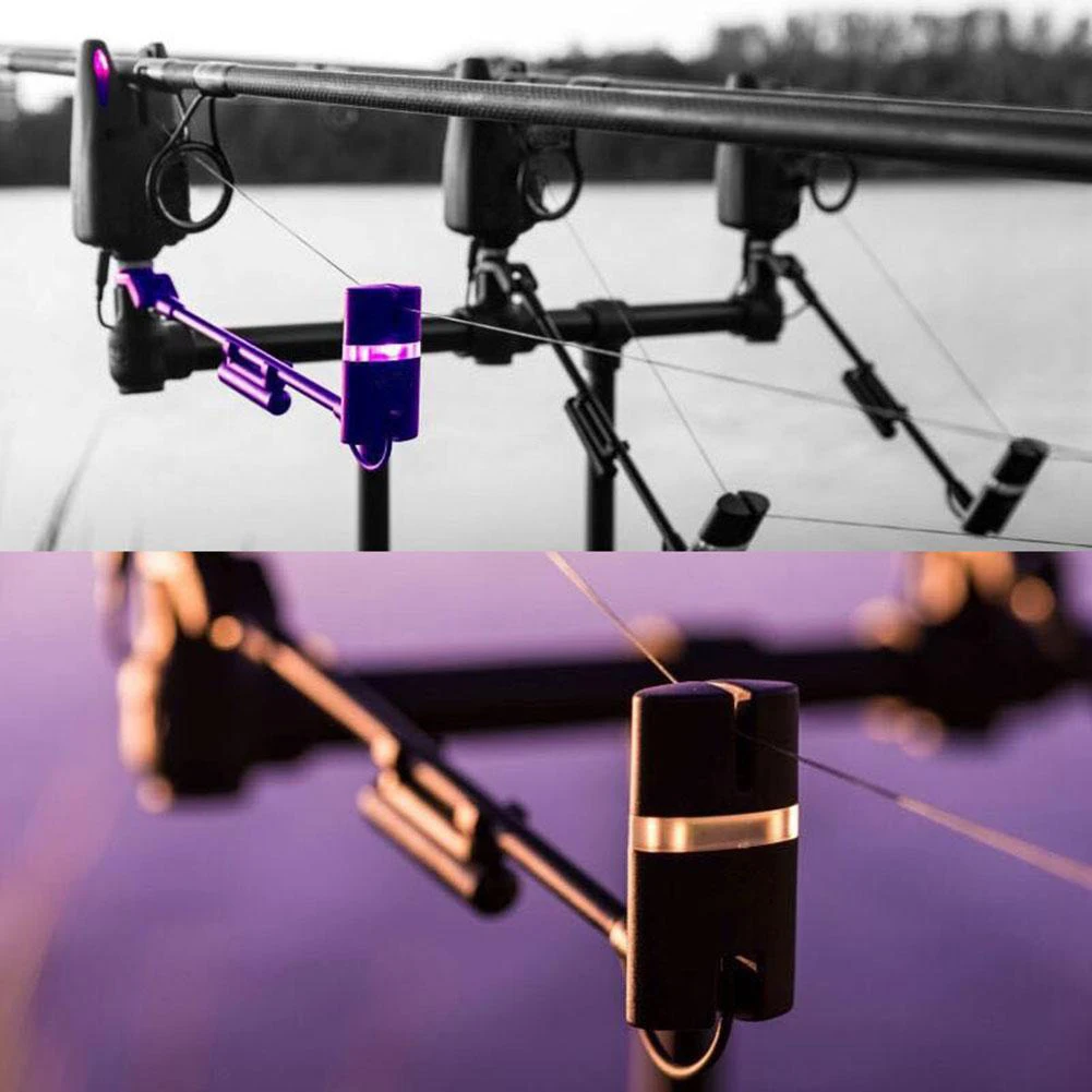 

3pcs/lot Adjustable Flash Hard Rod Rocker 7 Colors Indicator Fishing Tackle