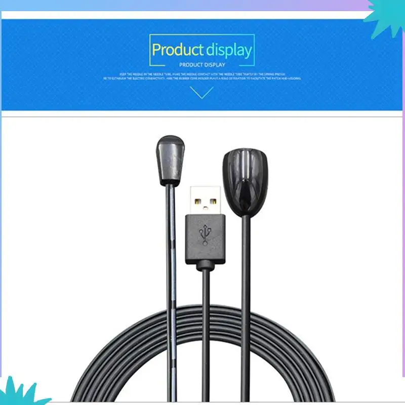 ABZW 2X IR Extender Receptor de controle remoto IR infravermelho USB IR Receptor Adaptador Transmissor