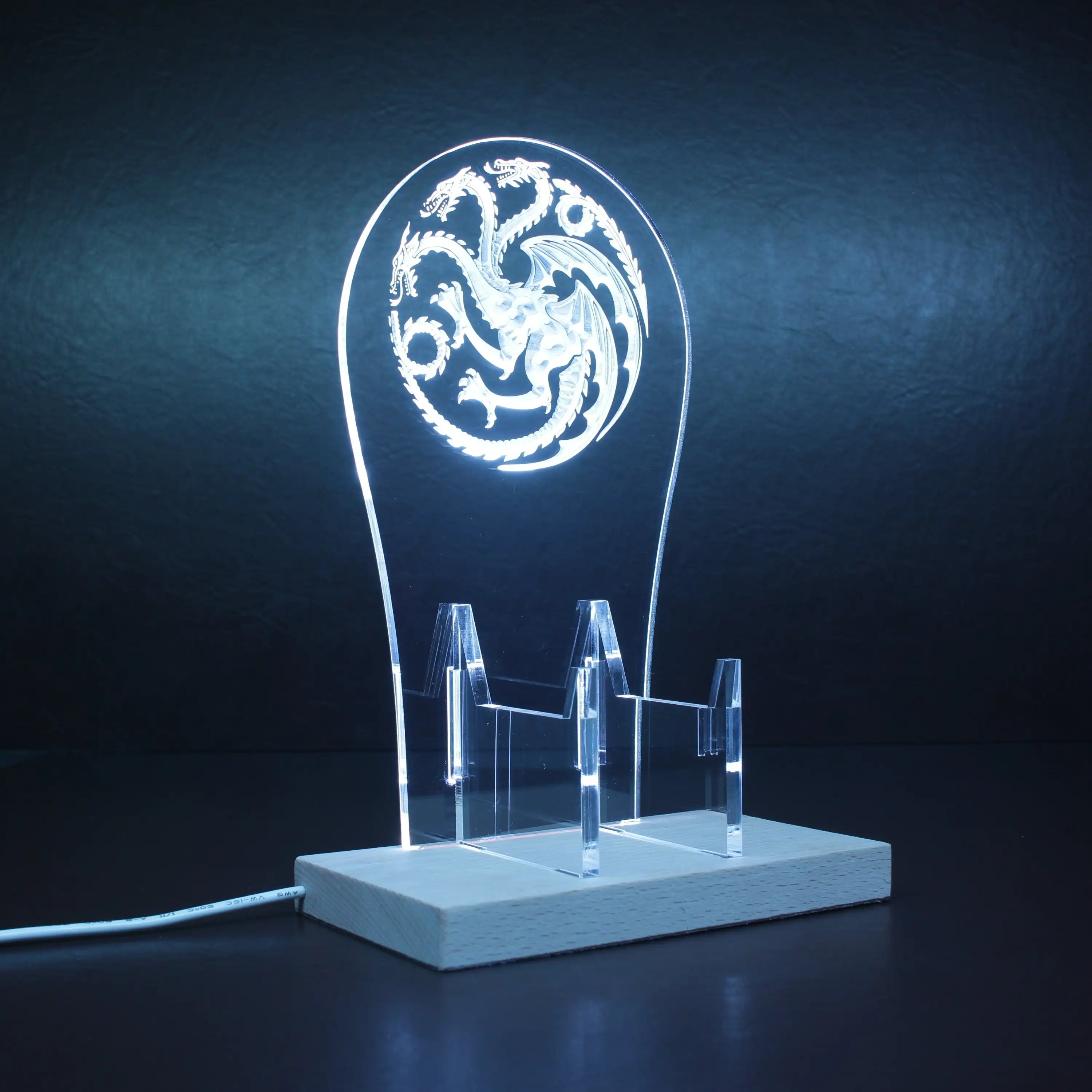 

Targaryen Dragon RGB LED Gaming Headset Controller Stand