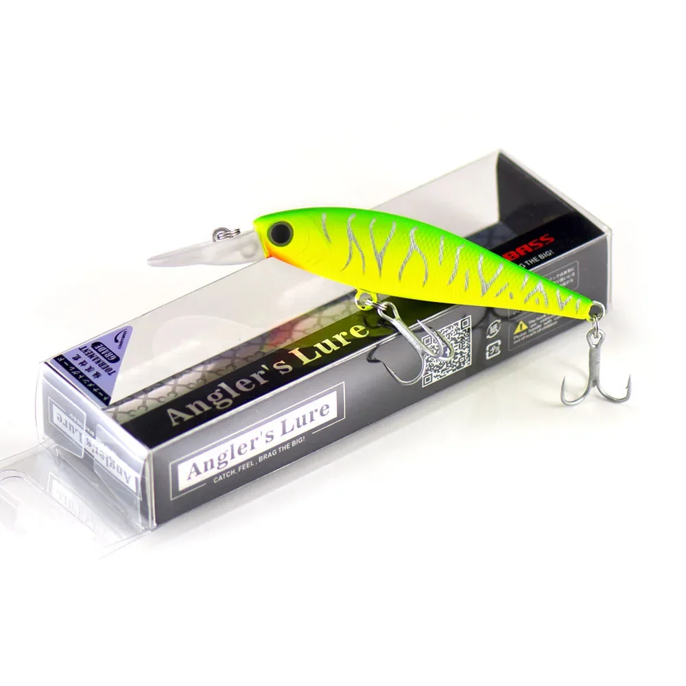 Countbass Floating Minnow Wobblers 78mm 9.6g Angler's Lure for Fishing Diving Depth 1.2-1.5m Hardbait