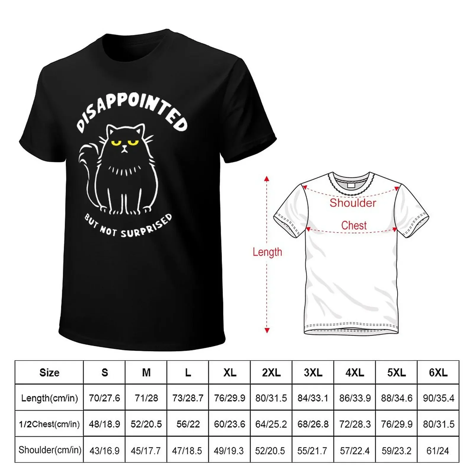 Disappointed T-Shirt anime clothes customizeds animal prinfor boys t shirt for men