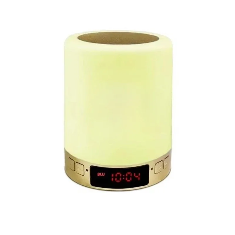 

Quran Player SQ122 Electronic Audio Azan Alarm Clock Islamic Gifts Portable Speaker Touch Light Color App Remote Control