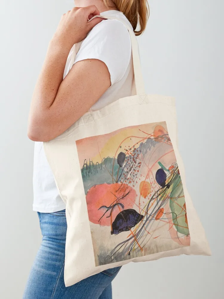 

Improvisation Wassily Kandinsky Abstract Art Tote Bag hand bag Gift bag reusable shopping shopper women