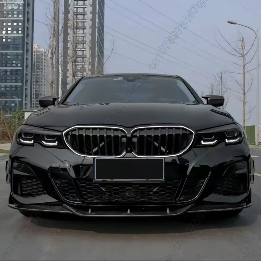 Mejora a una parrilla LED luminosa, parrilla frontal de asiento facial para BMW G20 G21 m-pack 320i 330i M340i xDrive 2019-2022, Kits de carrocería de coche