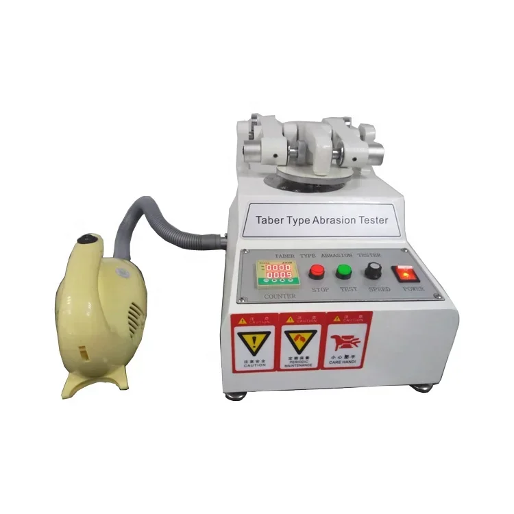 Automatic Fabric Taber Abraser Preis Electronic Leather Abrasion Resistance Tester Digital Taber Abrasion Tester