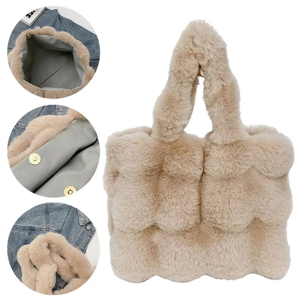 Thumbnail 3 - #50 Faux Fur Shoulder Bags Deals & Discounts