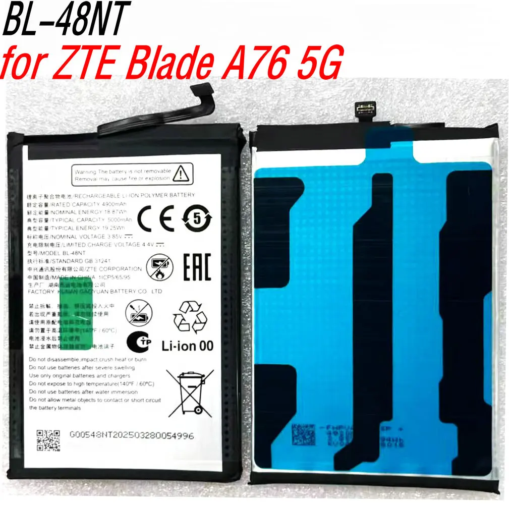 

3.85V BL-48NT High Quality Replacement Genuine Battery for ZTE Blade A76 5G Mobile Phone
