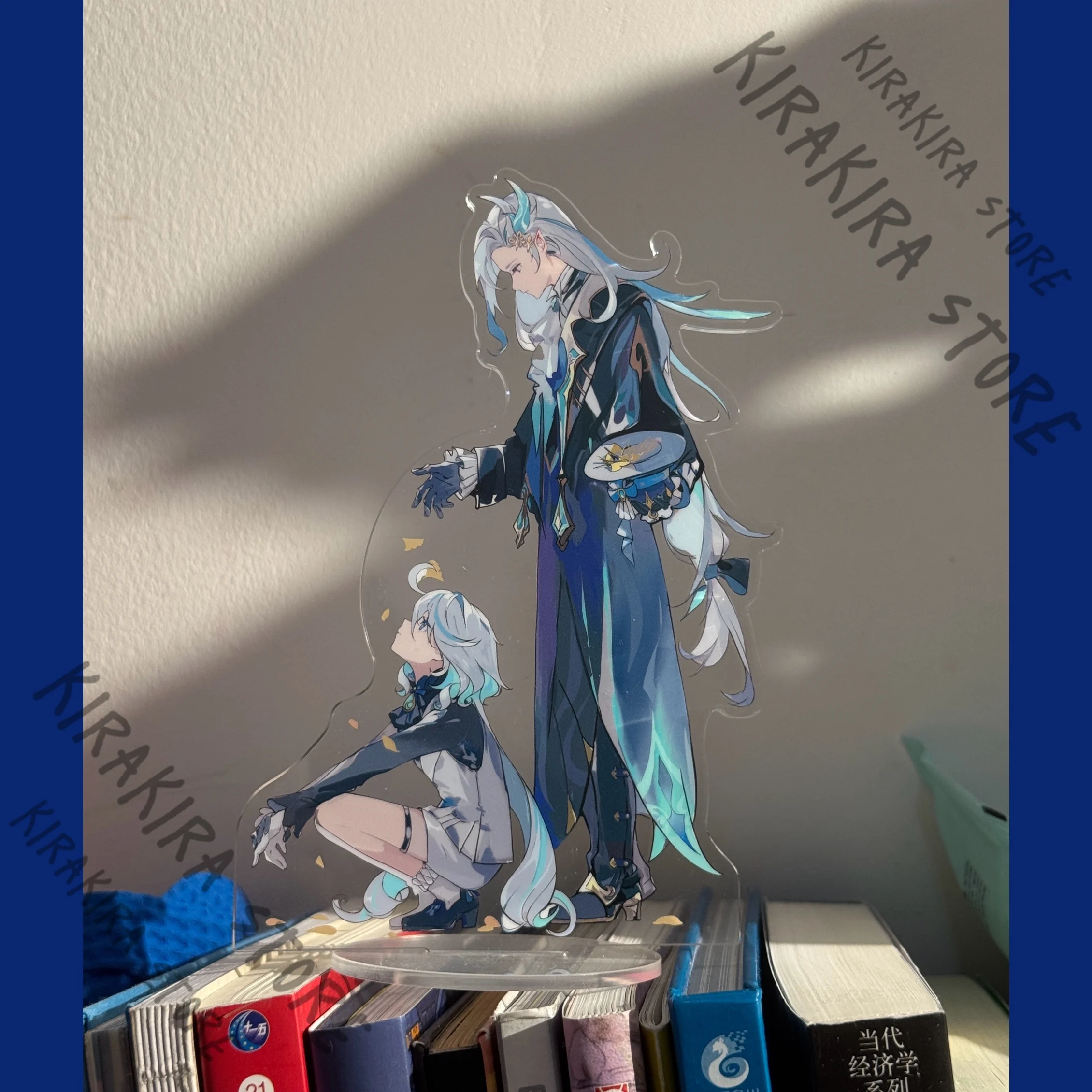 

Genshin Impact Neuvillette Focalors Standing Sign Acrylic Desktop Decor Anime Furina Stand Plate Postcard Cosplay Ornaments