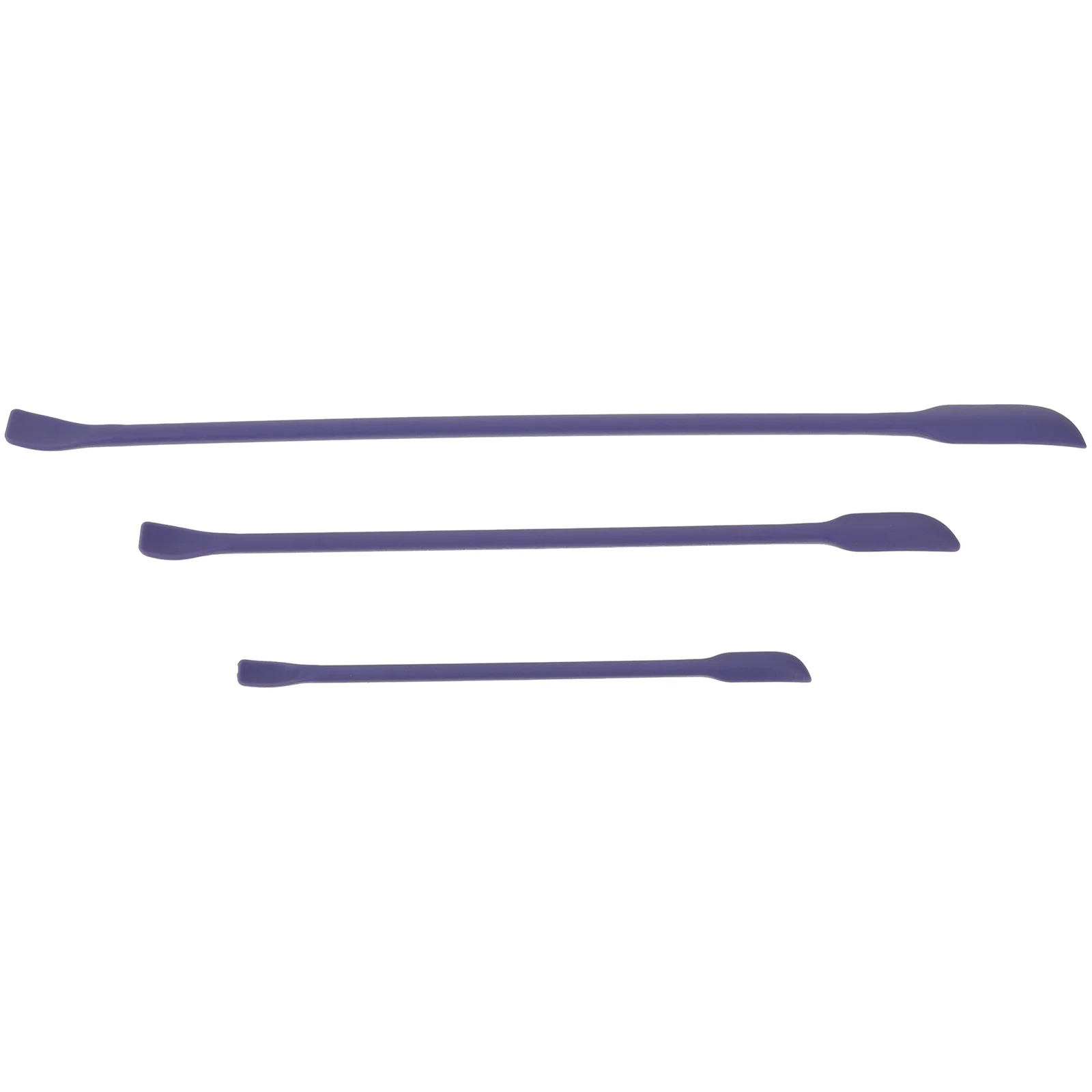 

3Pcs Mini Silicone Makeup Spatulas Tiny Beauty Tools Double Ended Spatula Set for Skincare Makeup Spatula