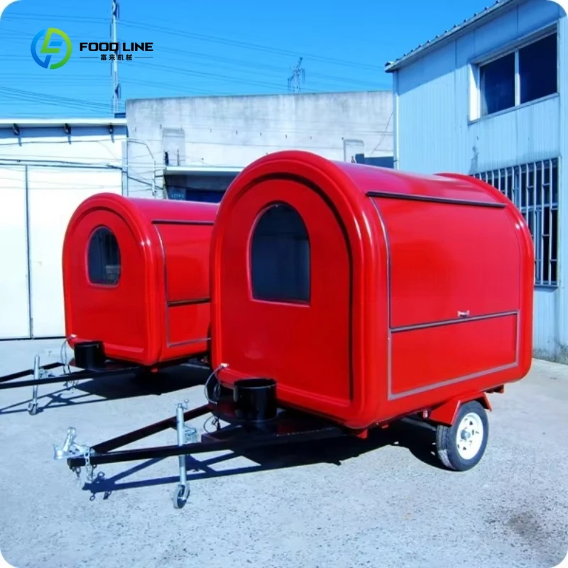 

Chain Street Fast Food Trailer Milk Inspection Machine * Fiberglass / Hot Dog Stand / Caravan for Sale At Low Price