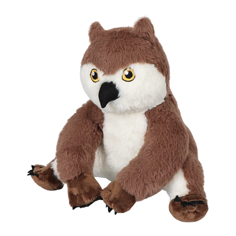 Baldur Cos Gate Owlbear Cosplay Peluche de dibujos animados lindo mascota de peluche suave niños adultos cumpleaños regalos de navidad