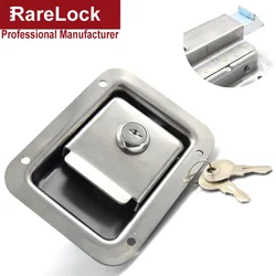Stainless Handle Cabinet Lock for RV Truck Pickup Trunk Accessories Bus Car Lock Rarelock MS216 G