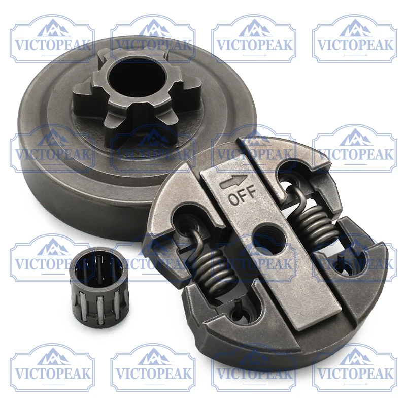 

Garden Power Tool Accessories 2500 Chainsaw Clutch Cover 25cc Sprocket Kit 6 Teeth 3/8"