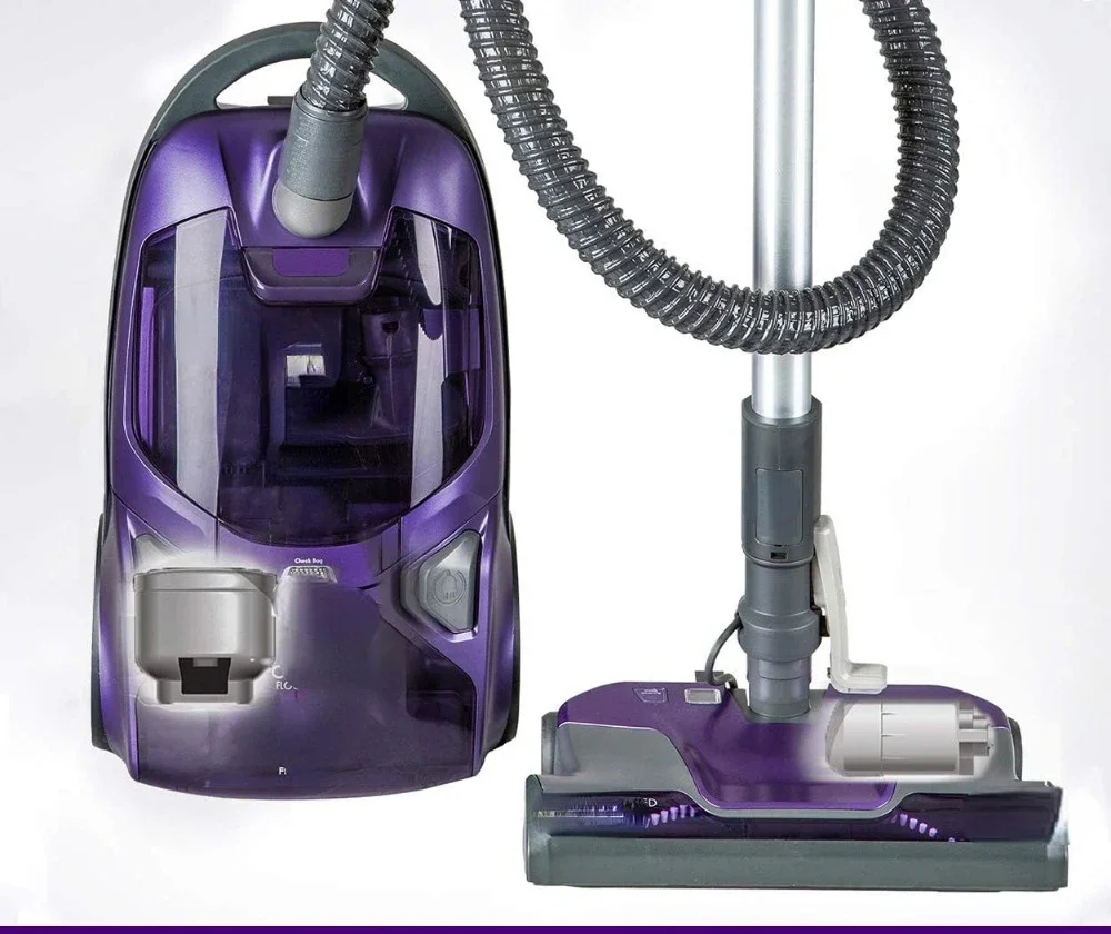 600 Series Friendly Lightweight Bagged Canister Vacuum with Pet PowerMate, Pop-N-Go Brush