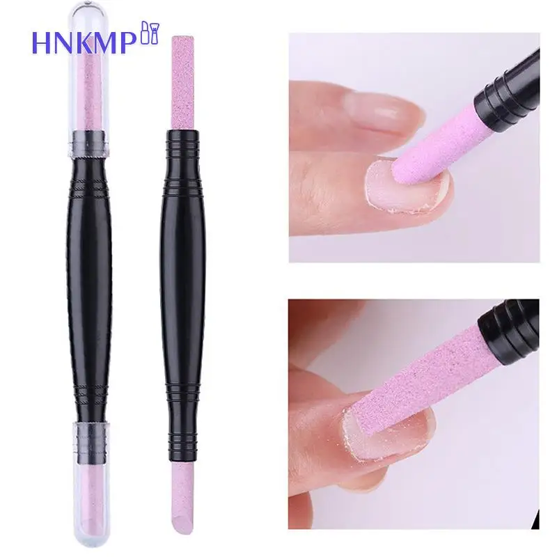 1 Stuk Draagbare Quartz Slijpen Nagel Nagelriem Schaar Dode Huid Remover Nagellak Manicure Stick Nagelvijlen Accessoires Tool