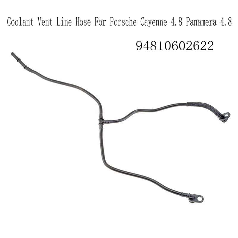 94810602622 Coolant Vent Line Hose Component For Porsche Cayenne 4.8 Panamera 4.8