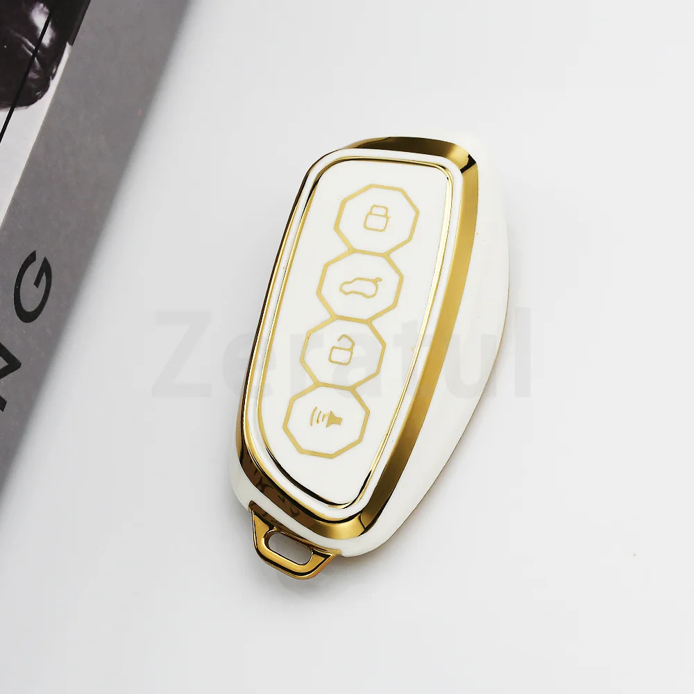 TPU Auto Car Key Case Cover for Great Wall Haval H3 H6 H9 2024 H-DOG Owl Dragon Max Protection Shell Fob Holder Accessorries