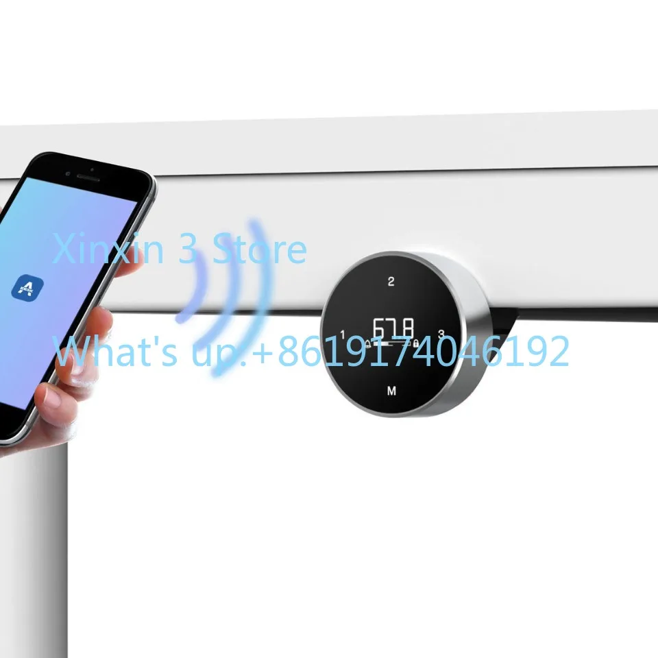 Smart touch circular rotating electric lifting table hand controller