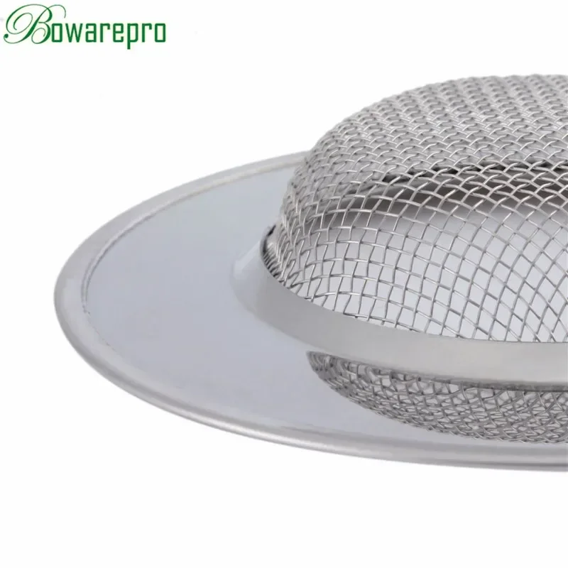 Bowarepro mutfak lavabo süzgeci drenaj delik filtre tuzak lavabo süzgeç paslanmaz çelik banyo lavabosu drenaj atık mutfak aksesuarları