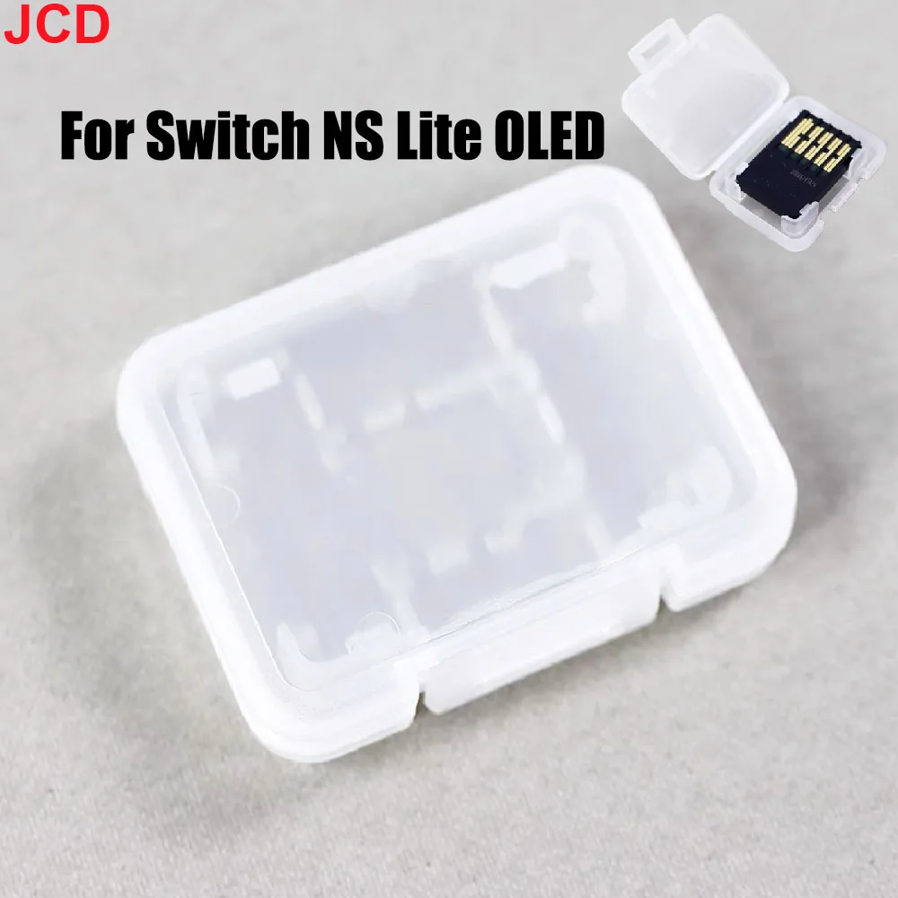 JCD 1pcs For Switch Lite NS OLED Portable Pocket Game Card Box Micro SD TF Card Storage Display PP Box Hard Shell Case