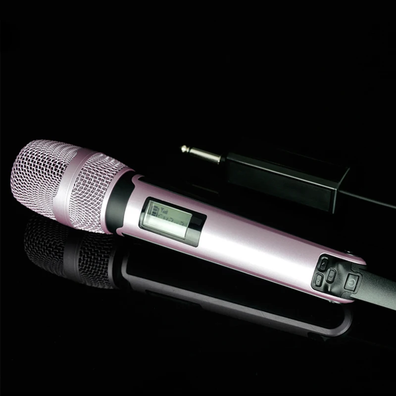 Wireless Karaoke Mikrofon Dynamische UHF Home Studio Aufnahme für Computer Audio Professionelle DJ Lautsprecher Konferenz Mic Aufladen