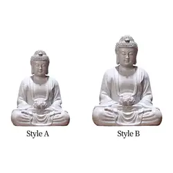 Buddha Statue Multipurpose Table Centerpieces Buddhism Desktop Collectible Decoration Decorative Room Craft Decor Resin Figurine