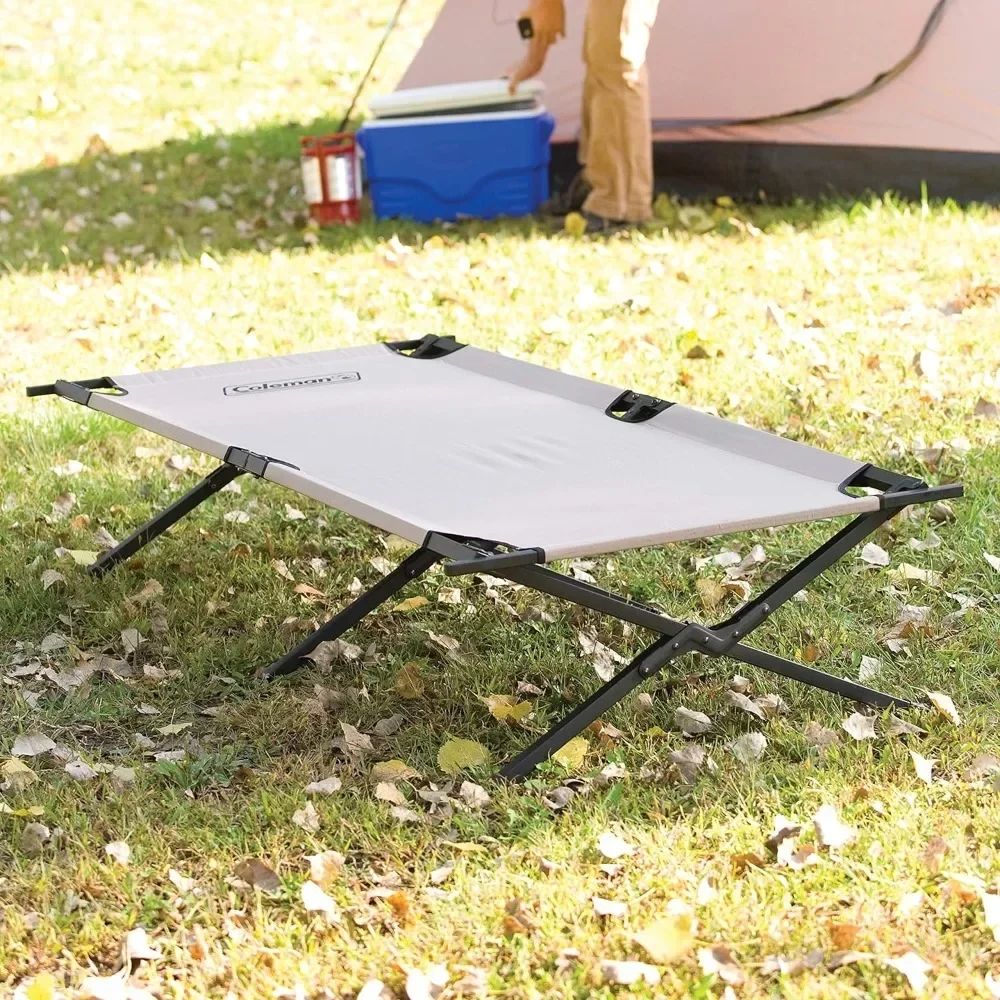 

l Trailhead II Camping Cot, Easy-to-Assemble Folding Cot Supports Campers up to 6ft 2in or 300lbs, Great for Camping