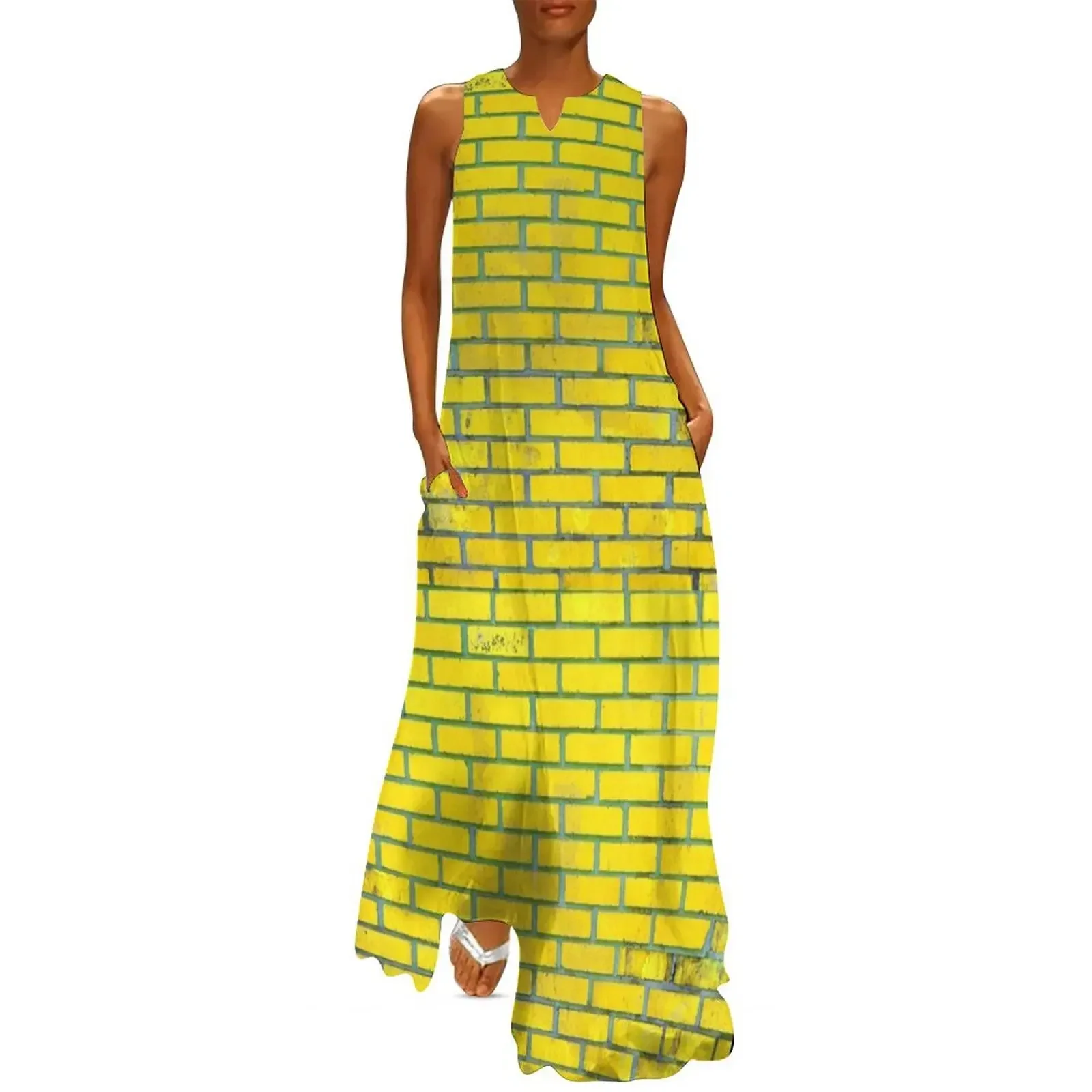 

Yellow bricks Long Dress summer dress Prom gown Dress woman women's clothing summer 2025 novelties