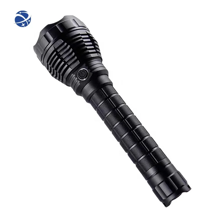 

Strong LED flashlight 4200 lumens high power light with long range lamp 500 meters led torch lights for searching outdoor