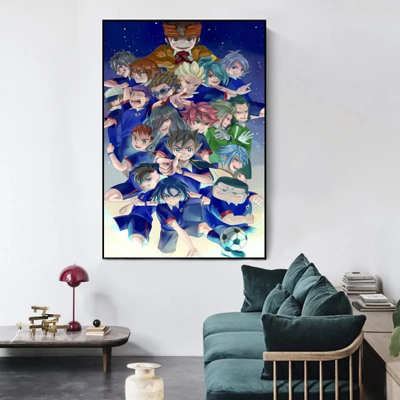 Inazuma أحد عشر ملصق قماش الساتان ديكور المنزل جدار الفن النسيج المشارك طباعة 20x30 سنتيمتر ، 27x40 سنتيمتر ، 30x45 سنتيمتر ، 40x60 سنتيمتر #5