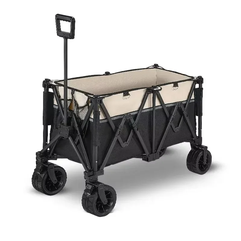 

Folding Cart with Wheels F034 Multi-function Outdoor Camping Beach Wagon
