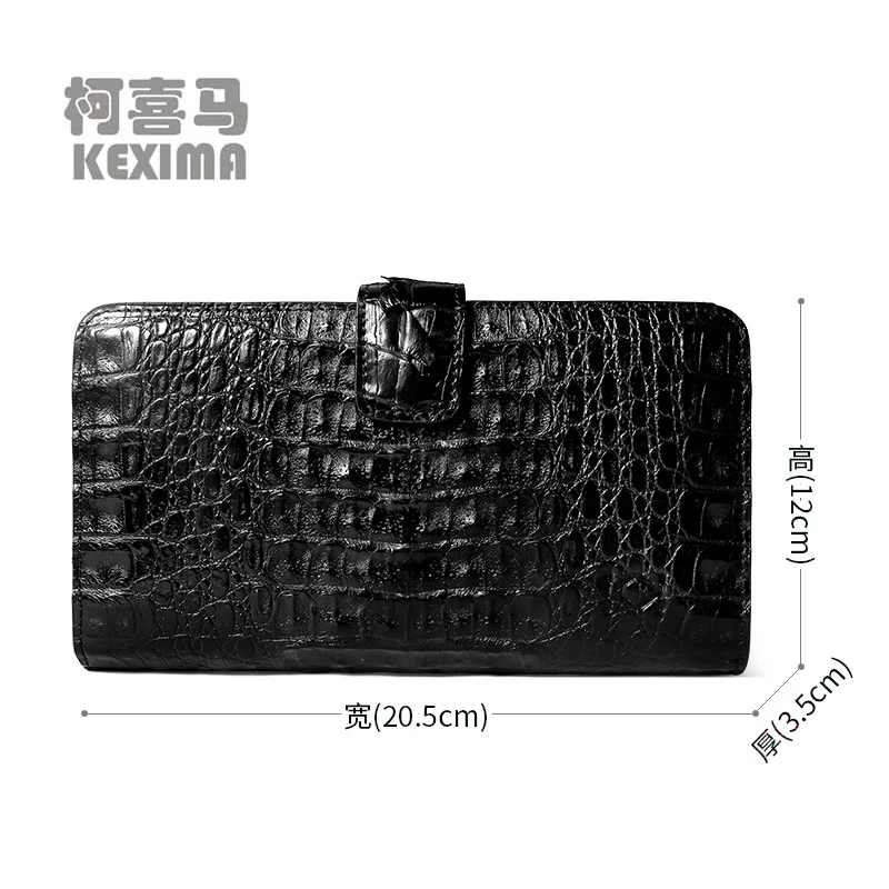 yuanyu crocodile  Hand bag  male bag Thailand  import  crocodile male wallet  long  The large capacity  More screens men wallet