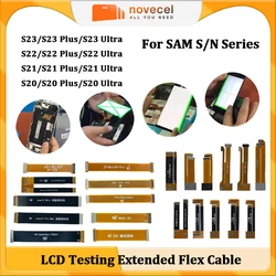 Novecel LCD Display Test Flex Cable For Samsung Galaxy S20 S10 S9 Plus Note9 Note10 Note20 Ultra Screen Extension Tester Flex