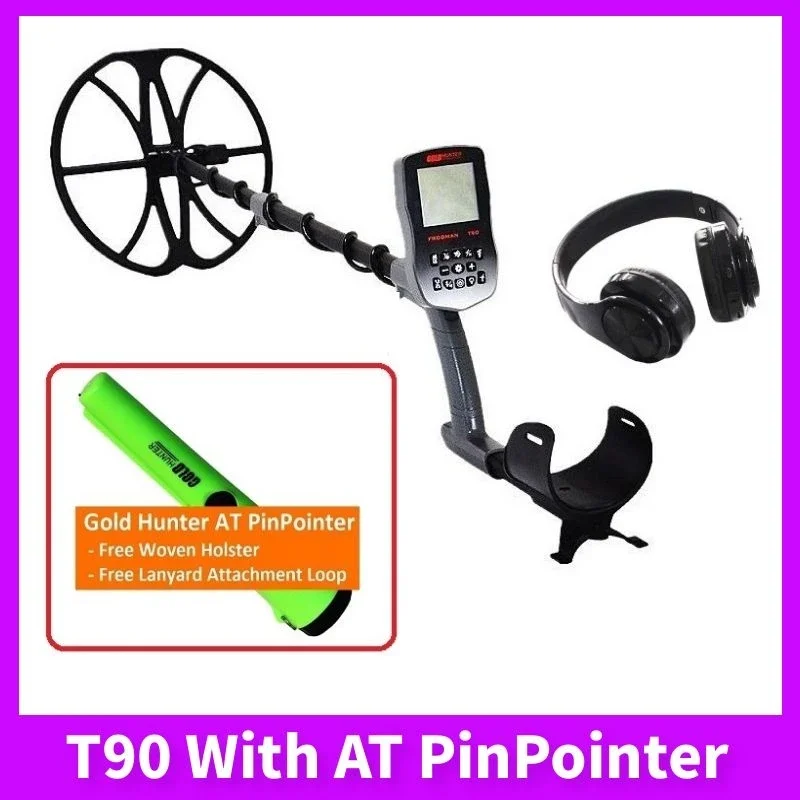 

Gold Hunter T90 Waterproof PinPointer Metal Detector Professional Underground Gold Metal Detectors