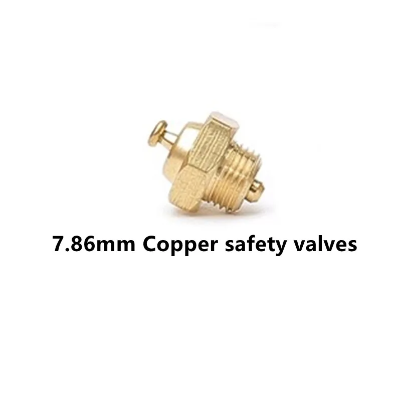 1pcs safety valve pressure relief valve parts for Bialetti moka pot double valve coffee pot moka pot parts