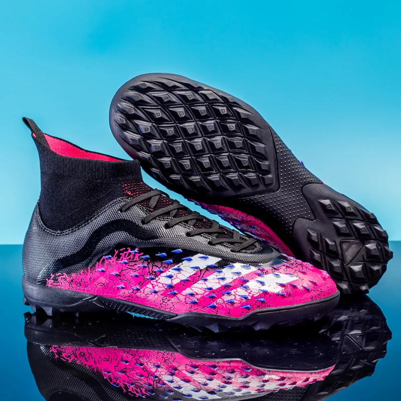 

Модернизированная версия высоких футбольных бутсов Falcon, футбольные бутсы, легкие мужские и женские футбольные тренировочные кроссовки для уличного футбола