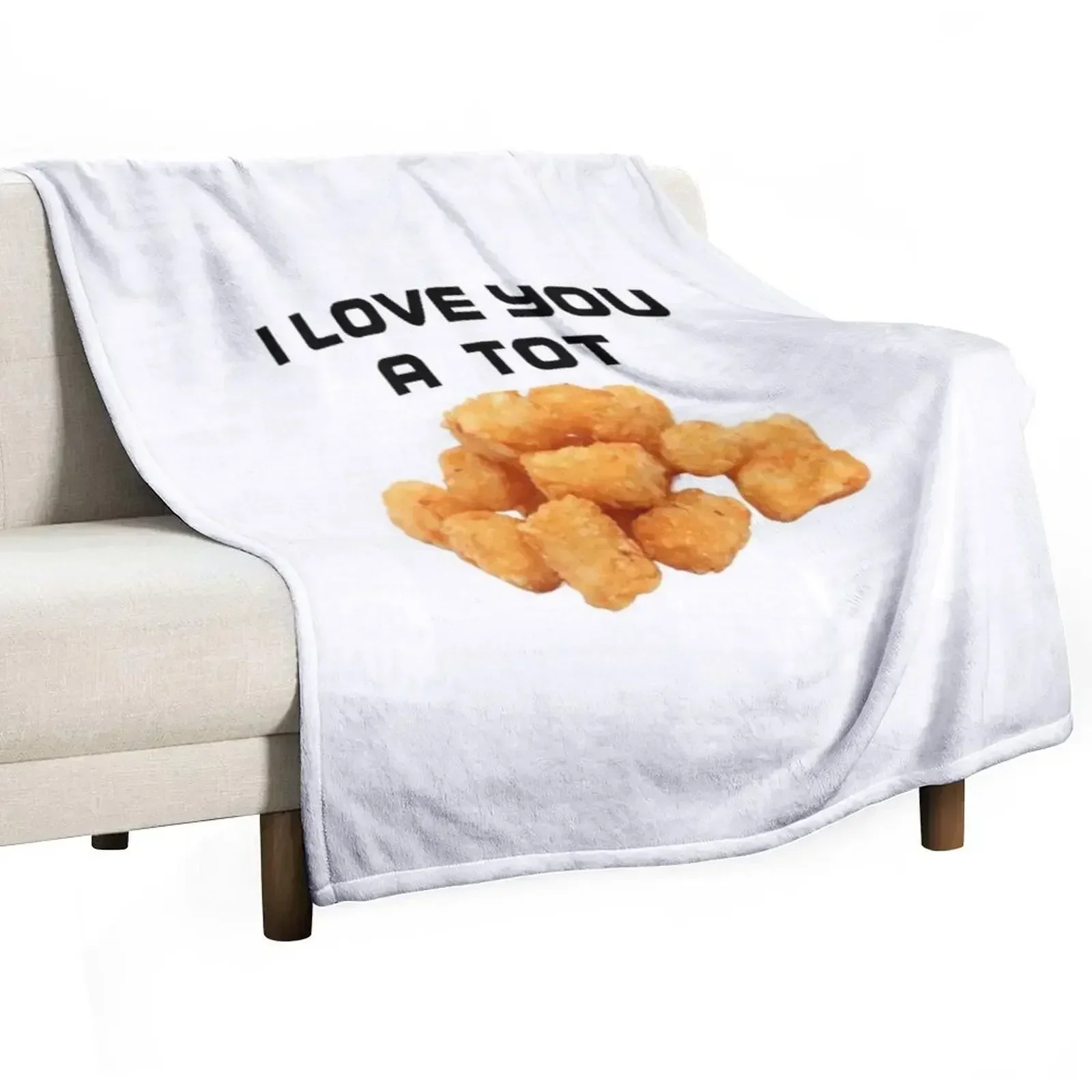 Tater tots Throw Blanket Single Travel Thins Blankets