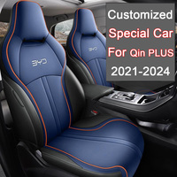 Car Special Seat Covers For BYD Qin PLUS DM-i 2021 2022 2023 2024 byd qin Seat Cushion Full Covered Car Seat Protection Cover