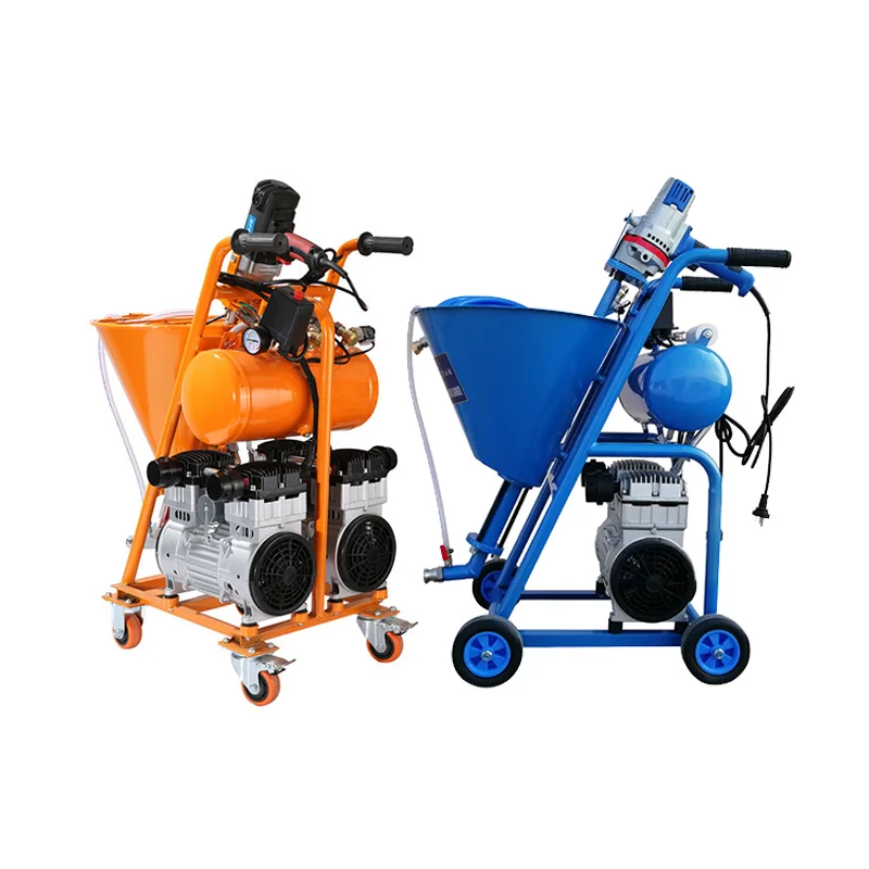 1500W Spraying Coating Putty Painter Mortar with Two Pumps Kind Waterproof Material Spray Machine