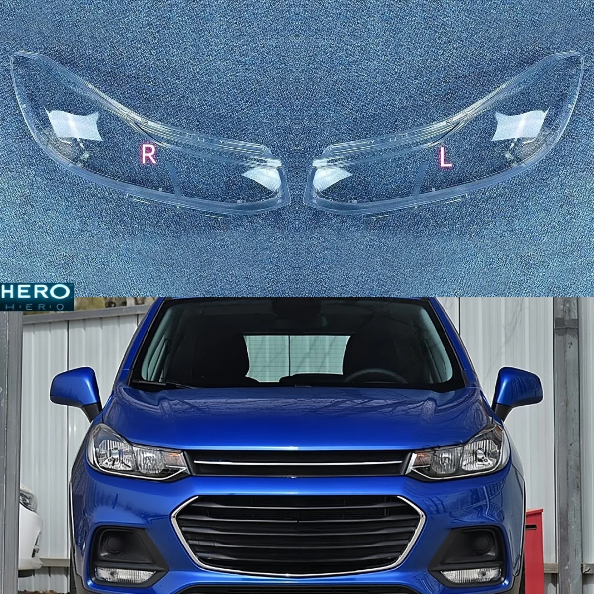 

Front Headlight Cover For Chevrolet Trax 2017 2018 Head Light Shell Glass Headlamp Lens Mask Transparent Lampshade