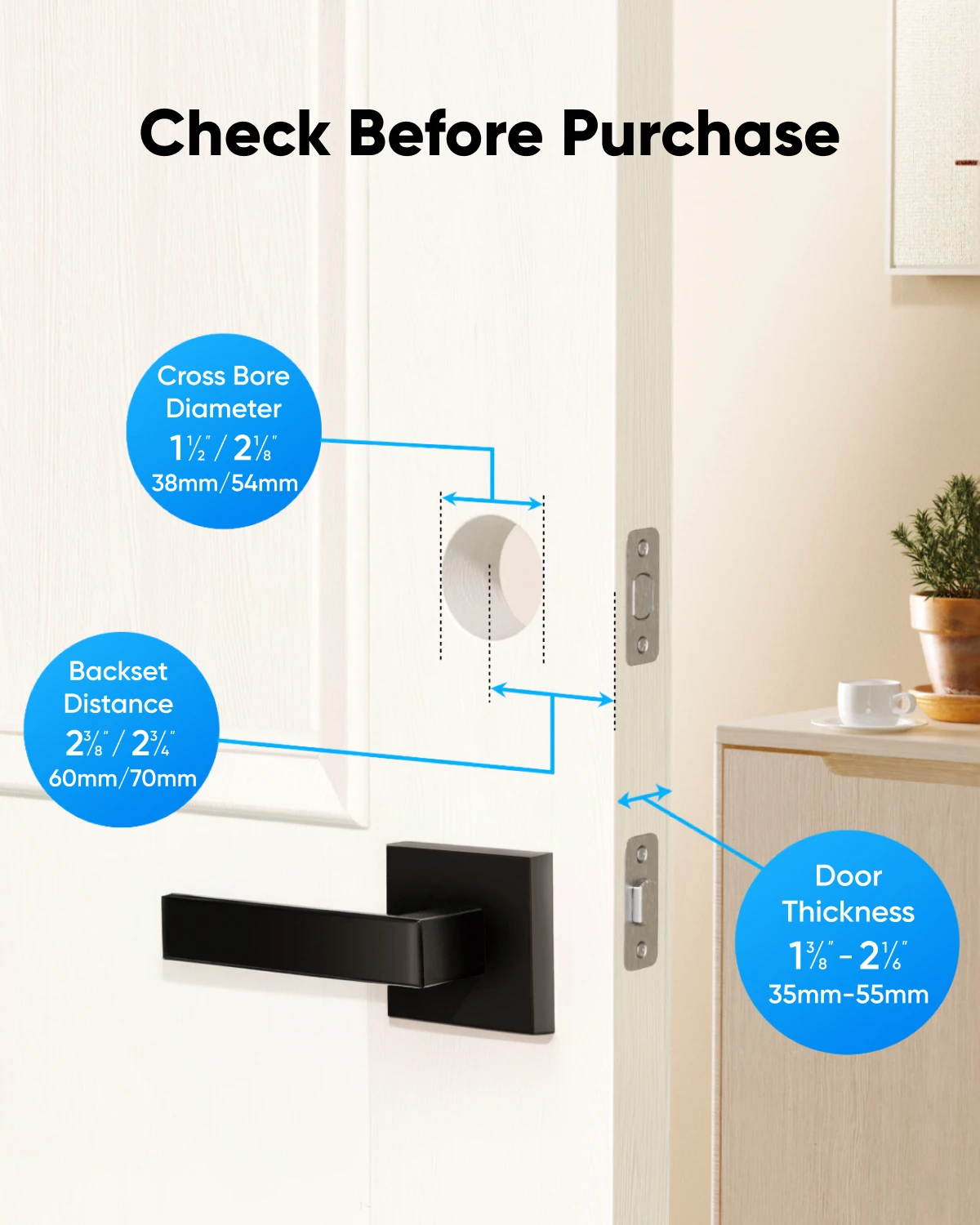 eufy Smart Lock C30 Keyless Entry Door Lock Built-in WiFi Deadbolt Smart Door Lock for Front Door No Bridge Required Easy