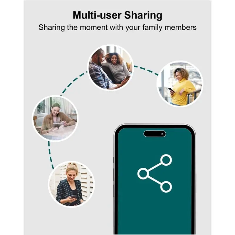 【A69Z】Bez opłaty miesięcznej, bezprzewodowy wideodomofon 400W, wykrywanie ruchu, dwukierunkowe audio, odporny na warunki atmosferyczne IP66 z dzwonkiem