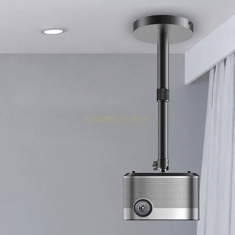 F62C 전문 프로젝터 천장 지원 홀더 마운트 스탠드 알루미늄 합금 회의실 및 교실을위한 빠른 세트 업