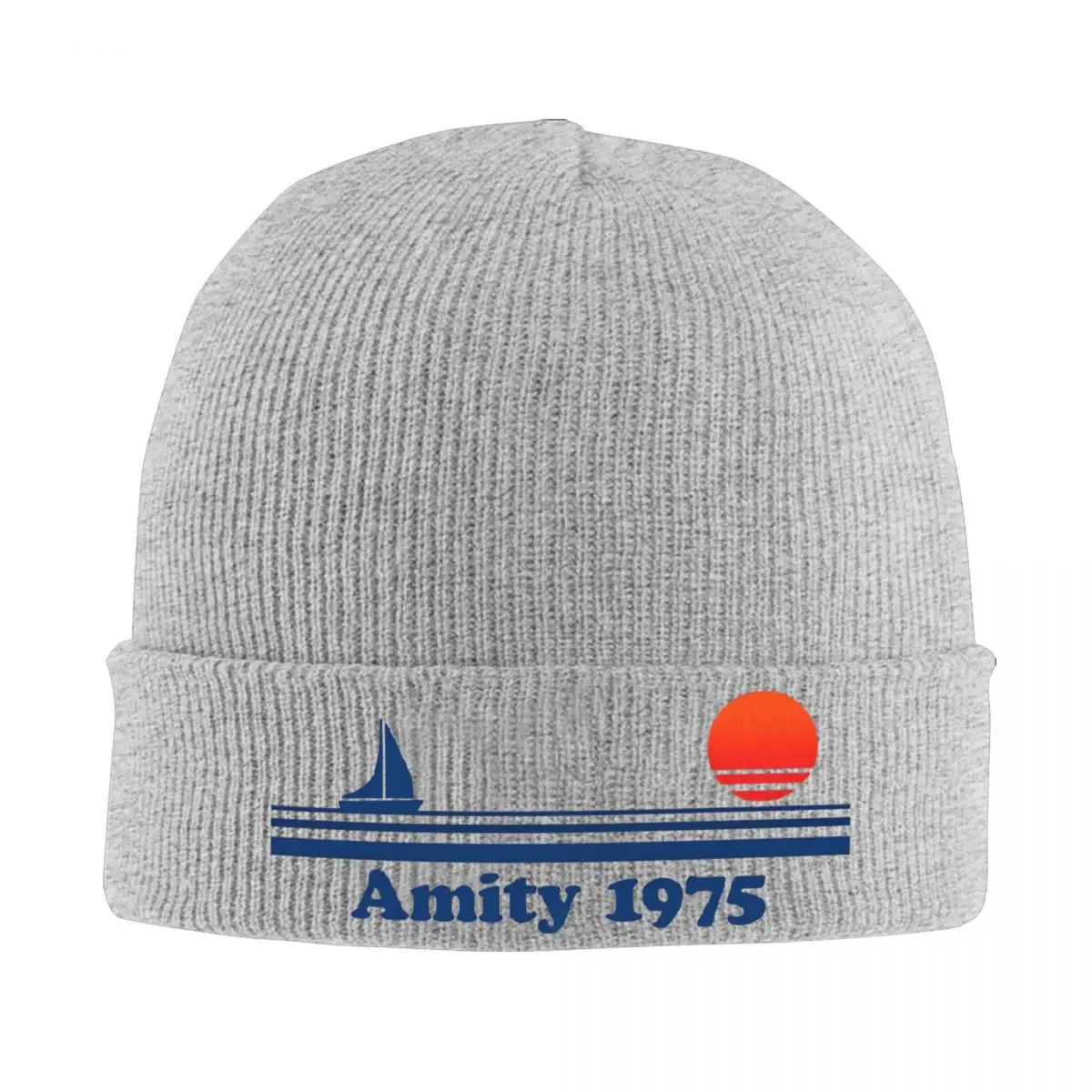 Amity-gorro de punto para hombre y mujer, gorro cálido Unisex, Hip Hop, invierno, 1975