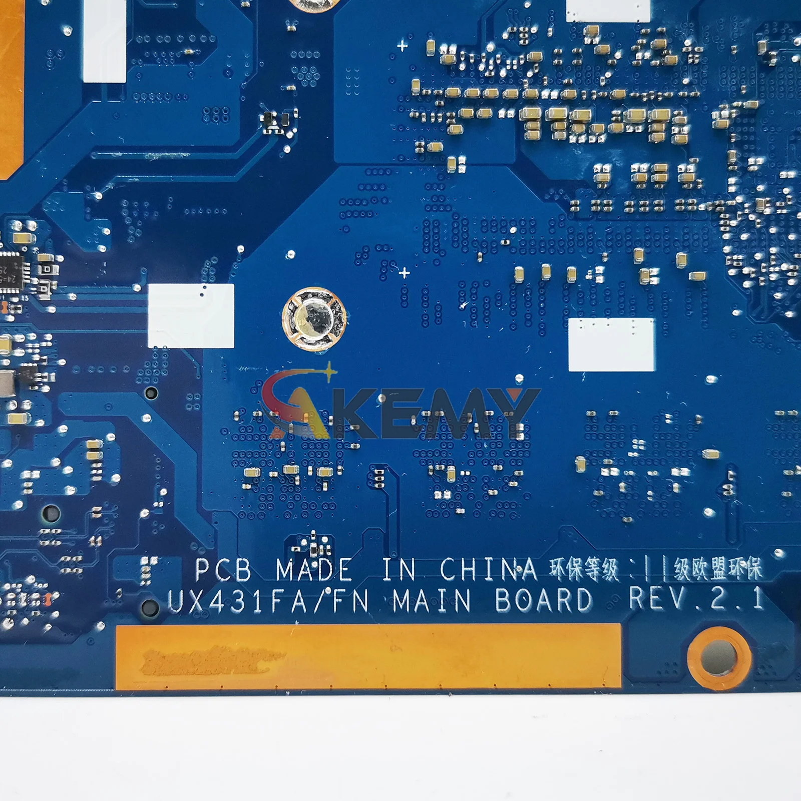 UX431FN Motherboard Laptop untuk ASUS ZenBook UX431FN X431F S431F S4500F UX431F U4500F Mainboard dengan CPU I3 I5 I7 Tes 100% OK