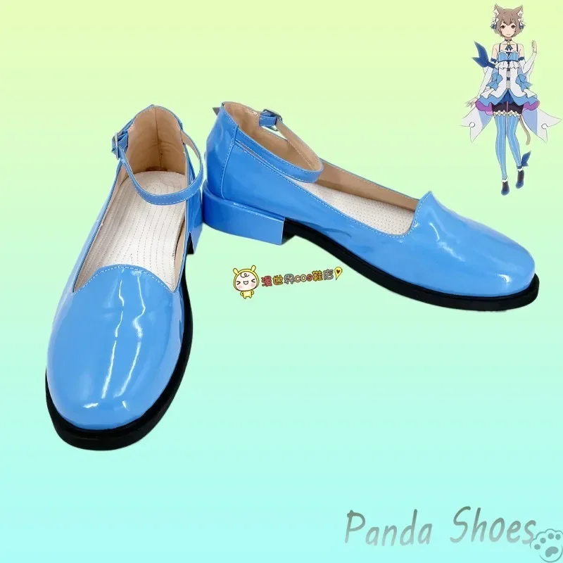 Re:Zero Felix Argyle Scarpe Cosplay Gioco Anime Cos Stivali Lunghi Comic Costume Cosplay Scarpe Prop per Con Festa di Halloween