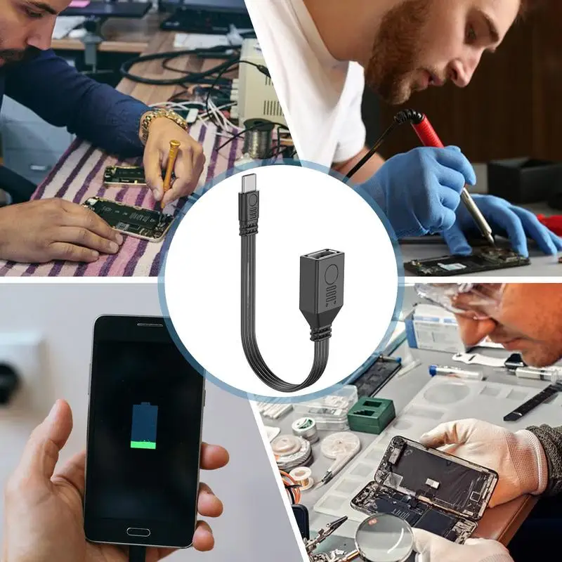 ل Otg كابل يو اس بي نوع C الحبل 12 بوصة USB 2.0 شاحن الحبل شحن سريع 480Mbps سرعة للهواتف المحمولة أقراص السيارات